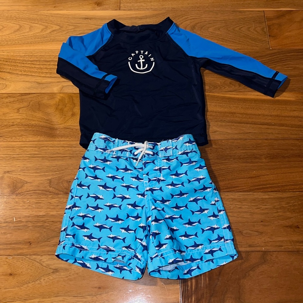 Janie & Jack Baby Swim Set